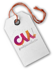 Label van CM-Gordijnconfectie