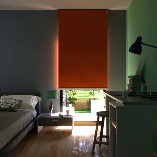 Rolgordijn Houston Oranje